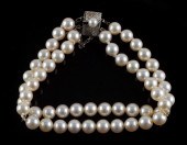 MIKIMOTO PEARL VTG DOUBLE STRA
