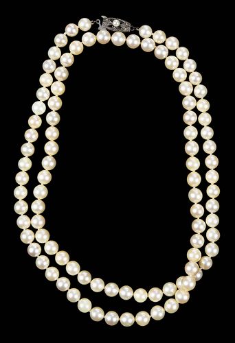 MIKIMOTO SILVER PEARL