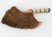 MI'KMAQ QUILLWORK BRUSH, LATE