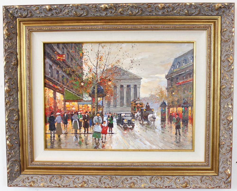 MILAN MILETIC OIL ON CANVASMILAN