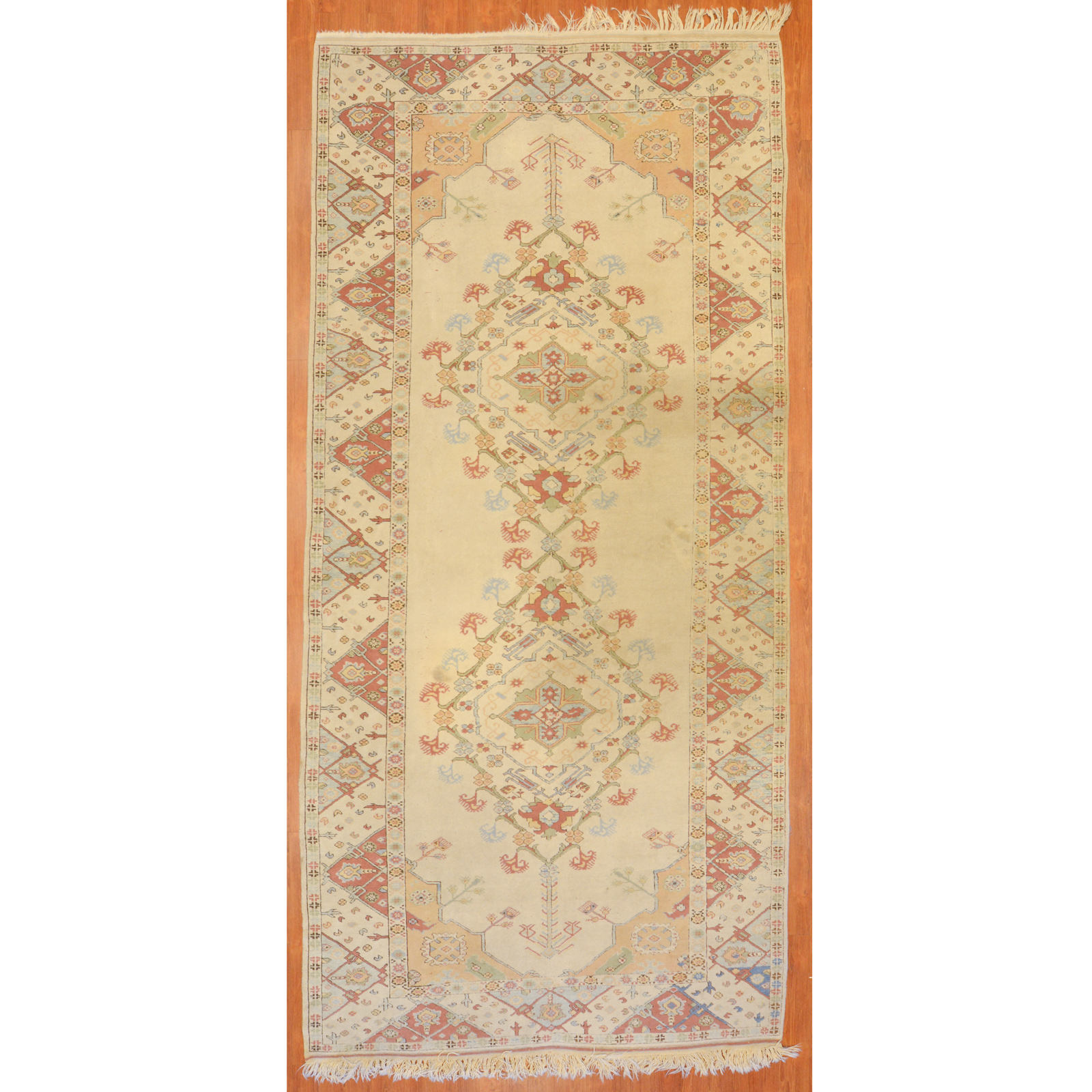 MILAS CORRIDOR RUG, TURKEY, 6.2 X
