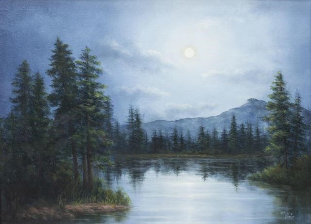 MILBIE BENGE (B.1948) MOONLIT