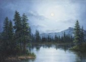 MILBIE BENGE (B.1948) MOONLIT