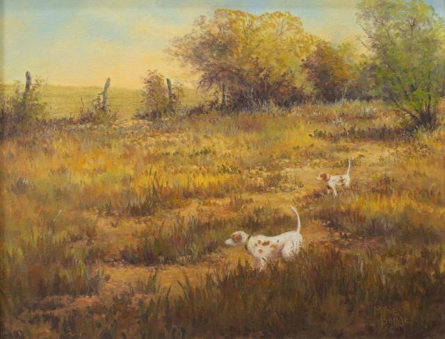 MILBIE BENGE (B.1948) POINTER