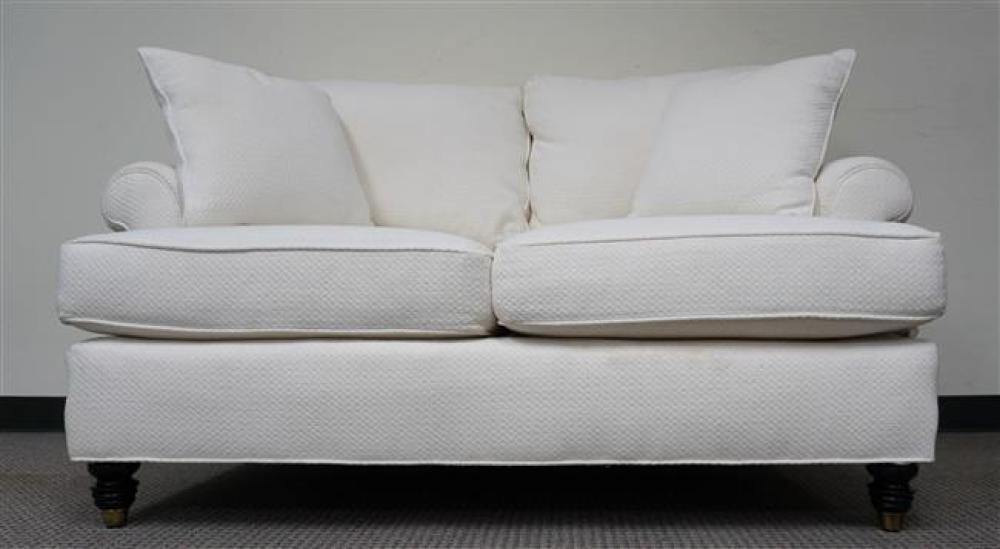MILES TALBOTT CREAM UPHOLSTERED