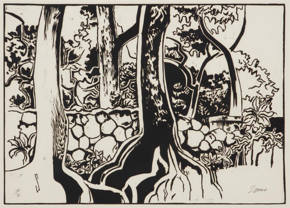 MILFORD ZORNES, (1908-2008,