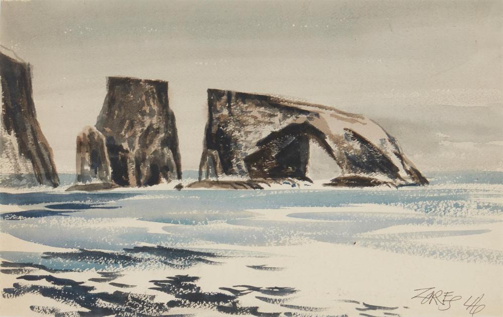 MILFORD ZORNES, (1908-2008,