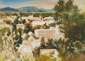 MILFORD ZORNES (1908-2008), "S