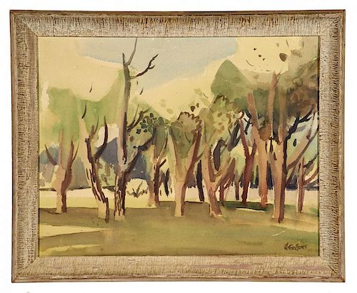 MILFORD ZORNES (1908-2008),