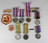 MILITARIA, WWI CANADIAN MEDALS