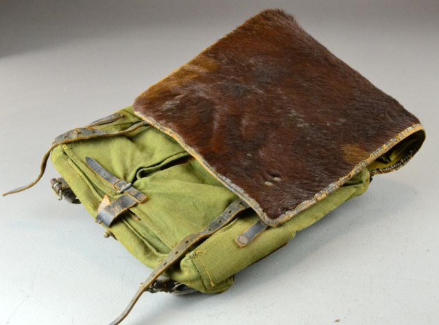 Military Beaver & Canvas Mussett