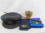 Military items. An R.A.F. offi