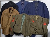 Military Overcoats Lot of Seve