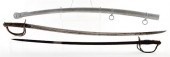Military sword and cavalry sab