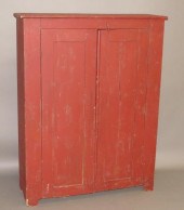 MILK CUPBOARDca. 1830; rectang