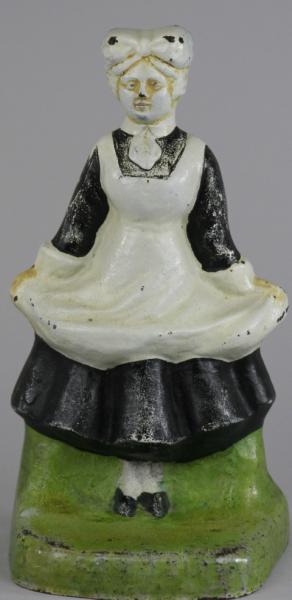 MILK MAID IN APRON DOORSTOP Judd