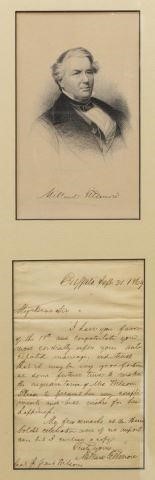 MILLARD FILLMORE 13TH PRESIDENT,