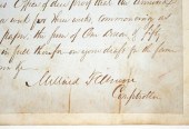 MILLARD FILLMORE, SIGNED DOCUM