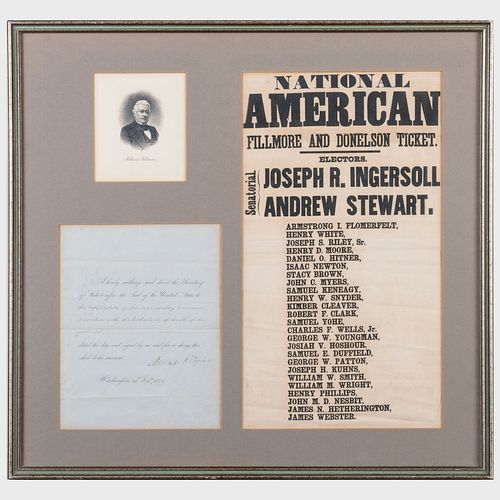 MILLARD FILMORE DOCUMENT AND
