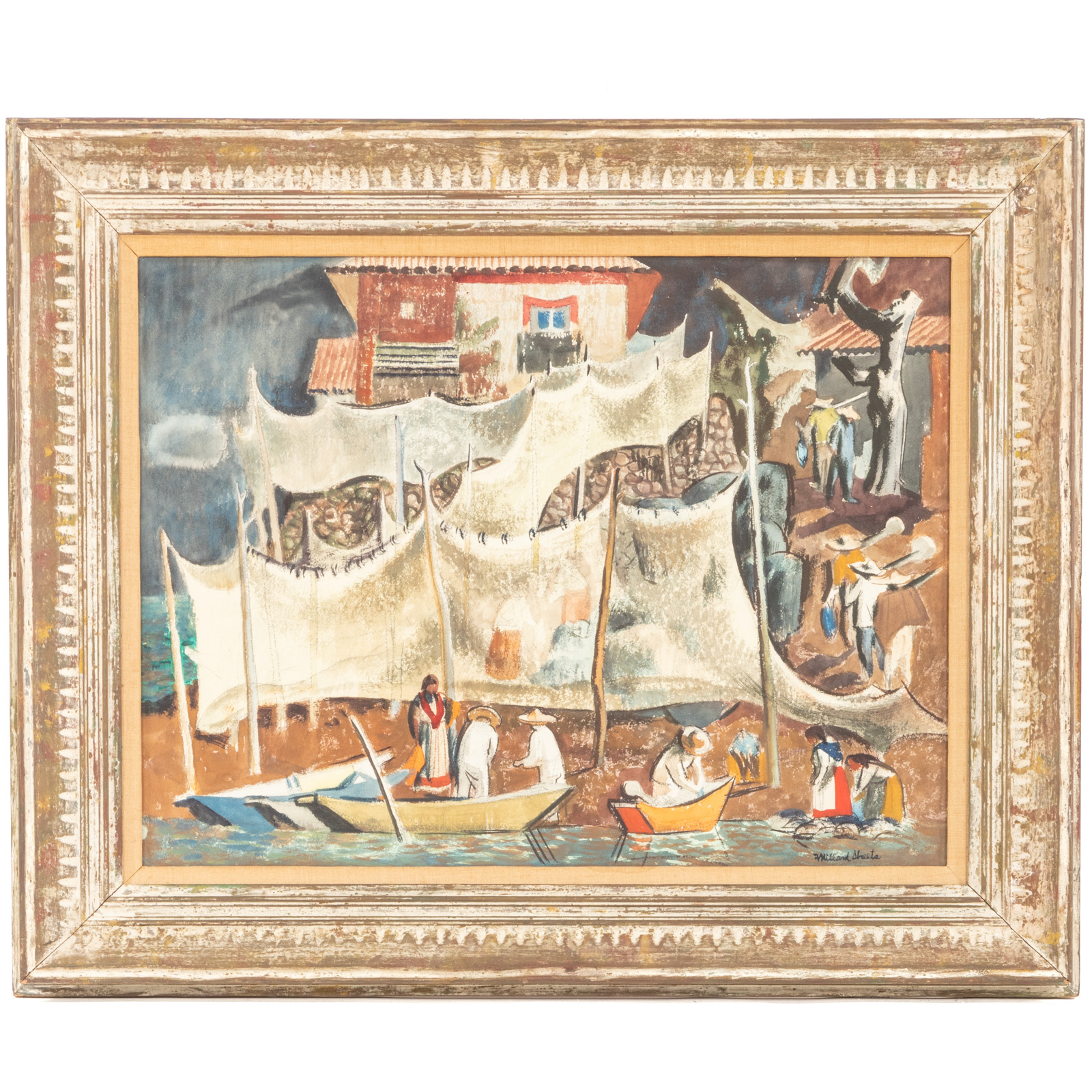 MILLARD OWEN SHEETS. "FISHERMAN'S