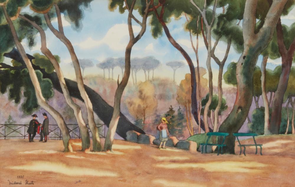 MILLARD SHEETS (1907-1989), PARK