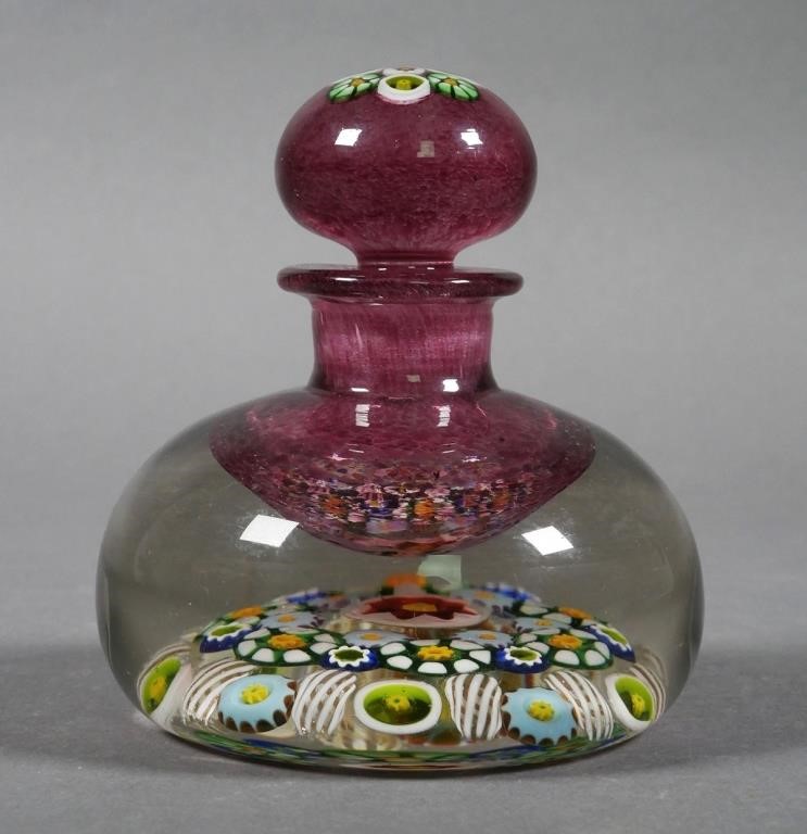 MILLEFIORI BLOWN GLASS PERFUME