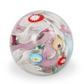 MILLEFIORI DATED 1852 GLASS PA