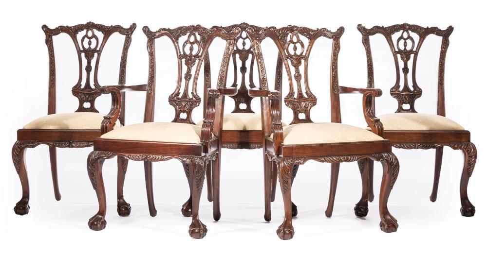 MILLENDER CARVED MAHOGANY DINING
