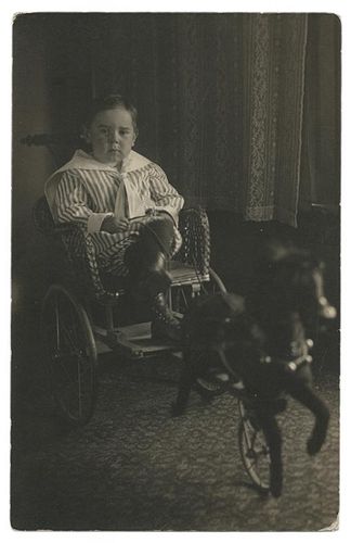 MILLER, CHARLIE. RPPC AND