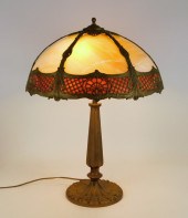 MILLER LAMP CO. CARAMEL SLAG G