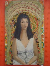 MILLER, Pat. c.1975 O/C Seated
