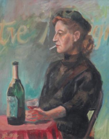 MILLER Ron. O/C of Woman Smoking