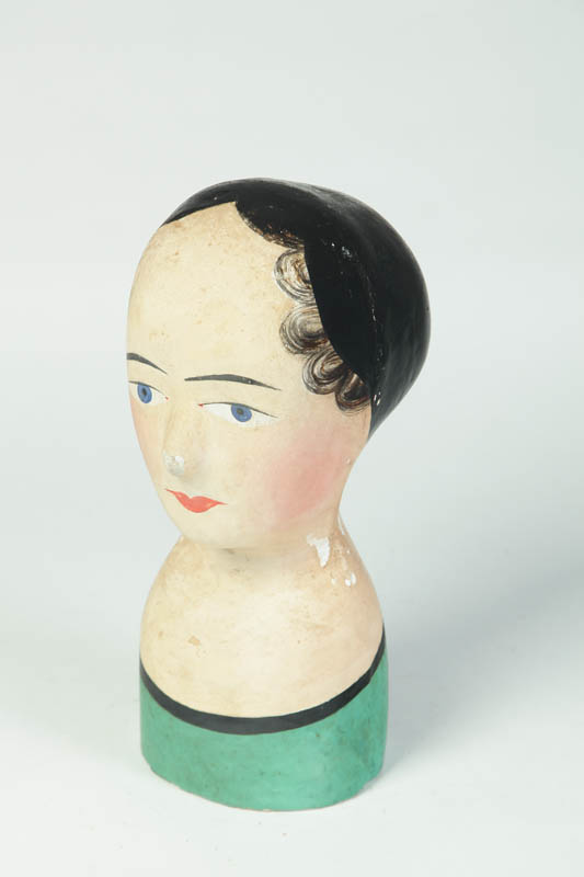 MILLINER'S HEAD.  France  19th