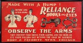 MILLINERY ADVERTISING SIGN,MIL