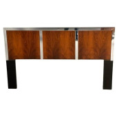 MILO BAUGHMAN BED, MID-CENTURY