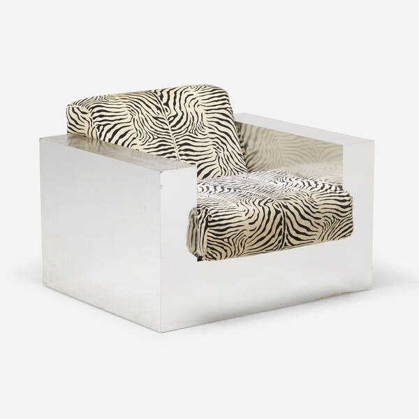 Milo Baughman. Lounge chair. c.