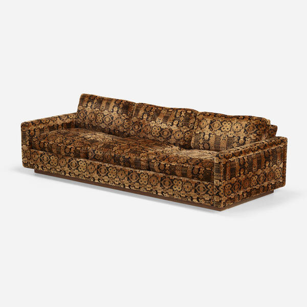 Milo Baughman. Sofa. c. 1975,