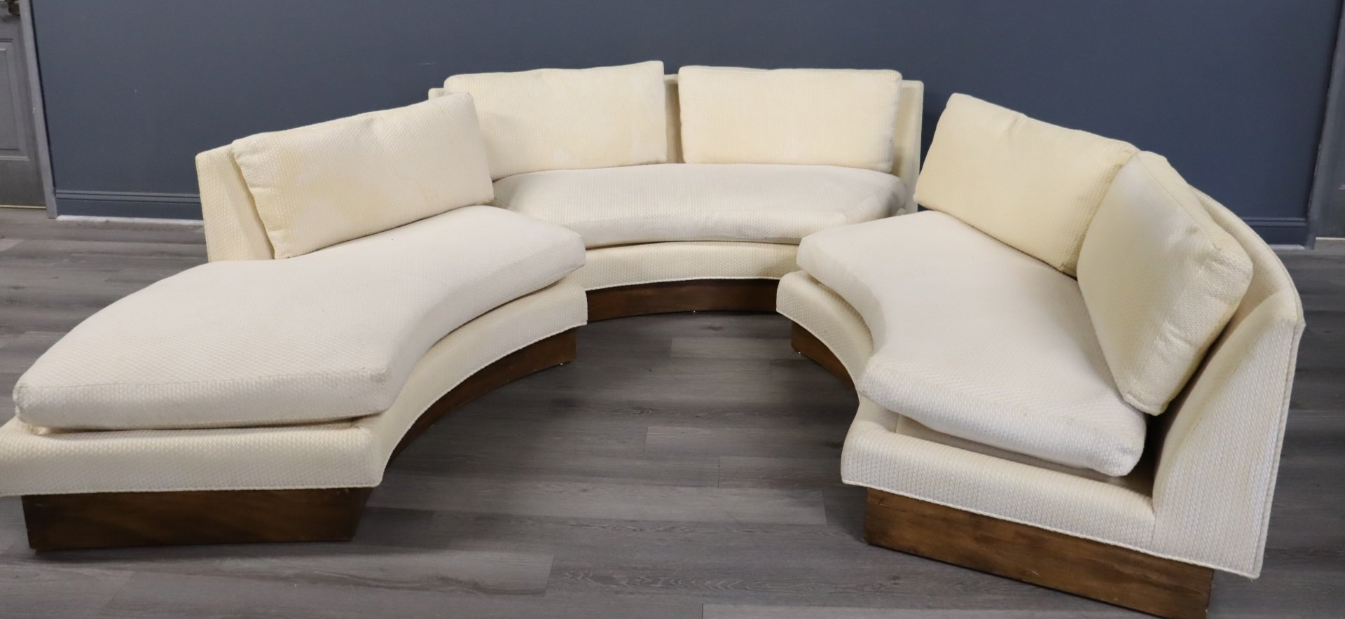 MILO BAUGHMAN STYLE UPHOLSTERED
