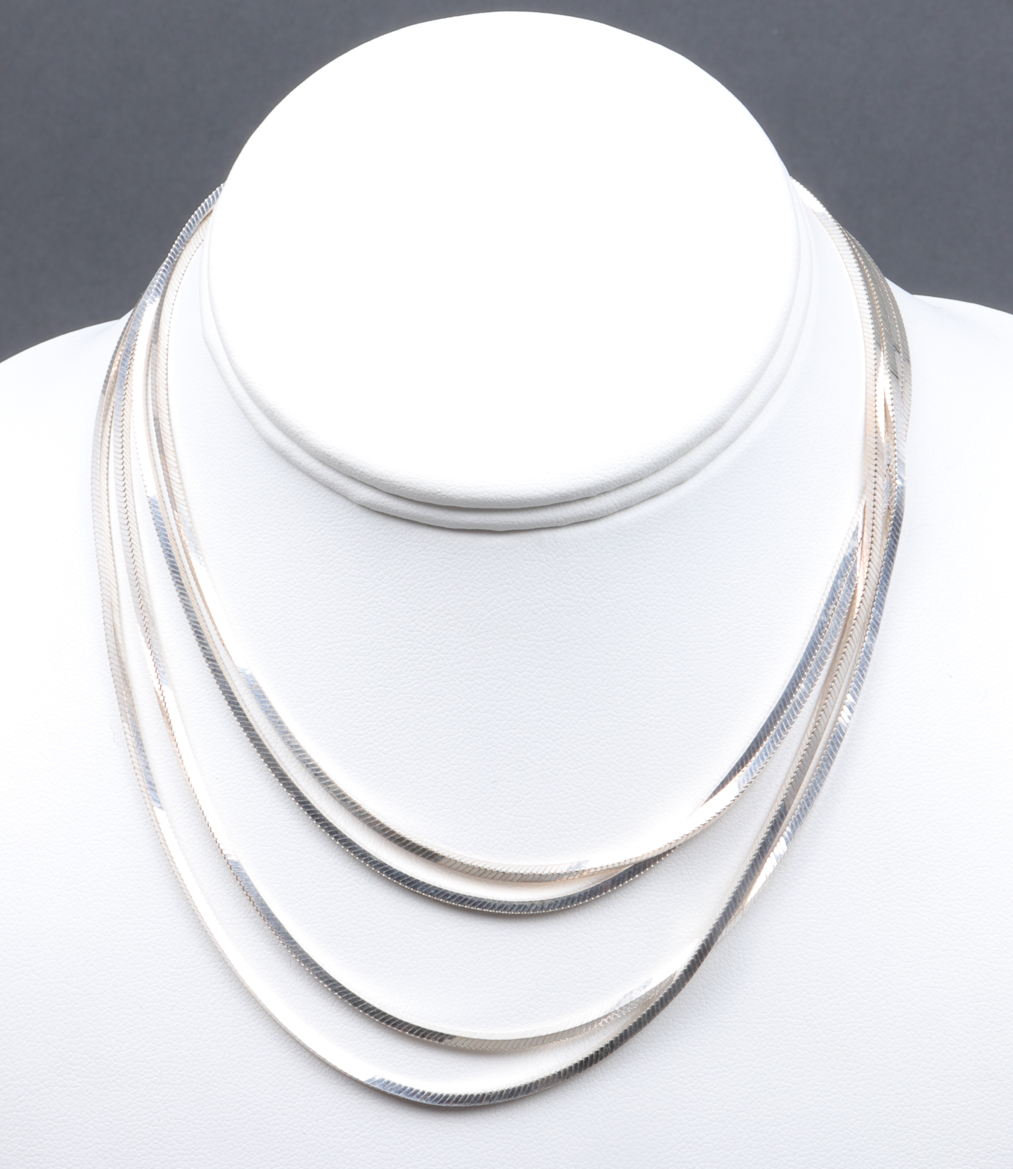 MILOR ITALIAN SILVER LONG SNAKE