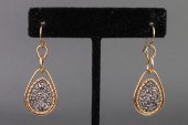 MILOR ITALY 14K GOLD & DRUZY Q
