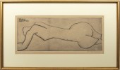 MILTON AVERY "NUDE WITH LONG T