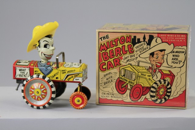 MILTON BERLE CAR YELLOW HAT Louis