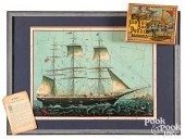 MILTON BRADLEY MODEL SHIP PUZZ