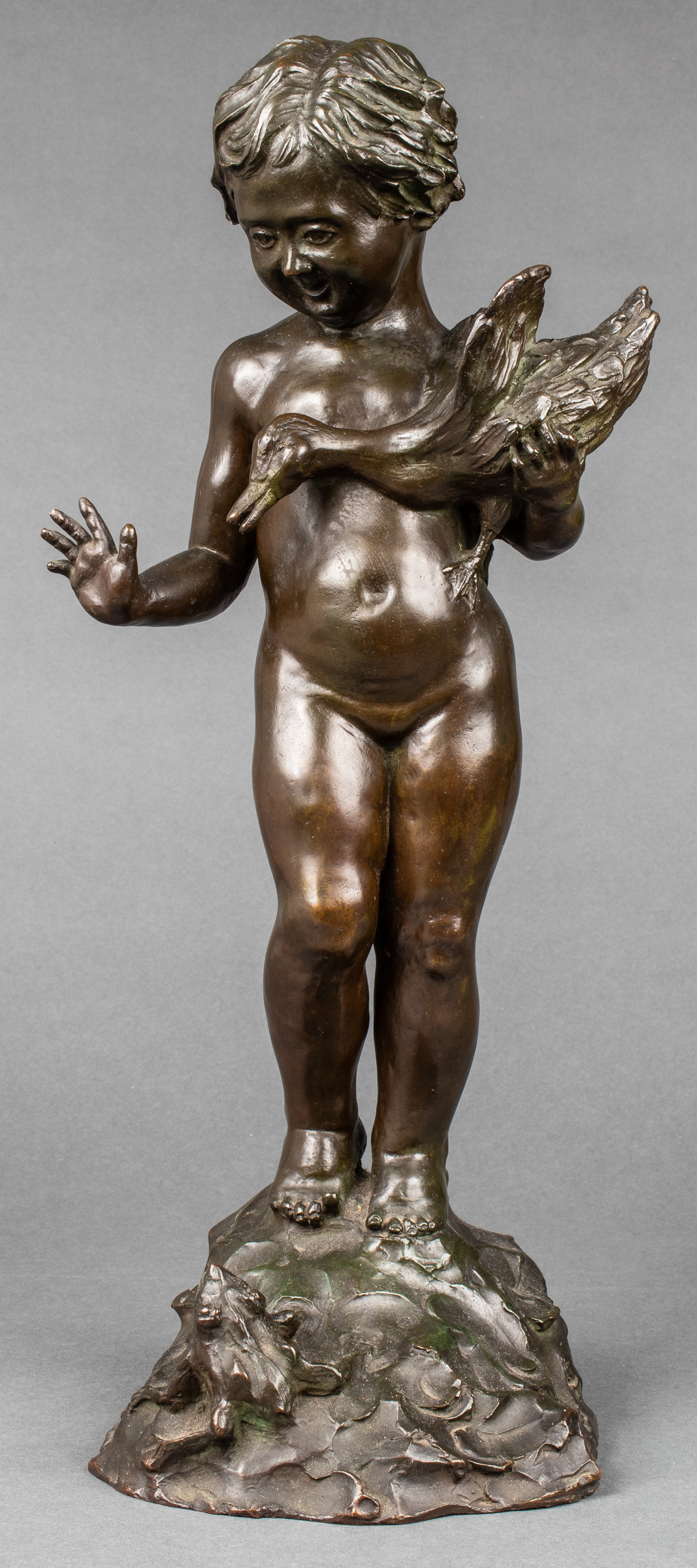 MILTON COHEN "CHILD & DUCK"