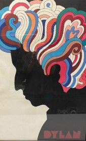 MILTON GLASER BOB DYLAN POSTER