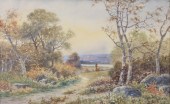 MILTON H. LOWELL WATERCOLOR ON