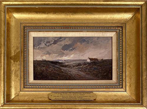 MILTON JAMES BURNS, "OLD PEAT ROAD"