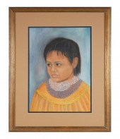 MIM GREEN, SEMINOLE INDIAN POR