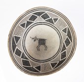 MIMBRES BOWL WITH ANTELOPE Mim