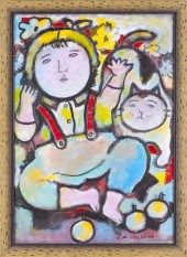 Min? Okubo (CA 1912-2001) Chil